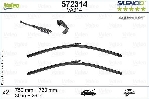 Lamela stergator 572314 VALEO